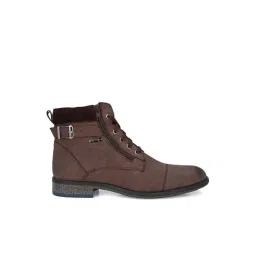 Delize Men's Brown Derby Boots
