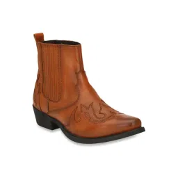 Delize Men's Tan Chelsea Boots