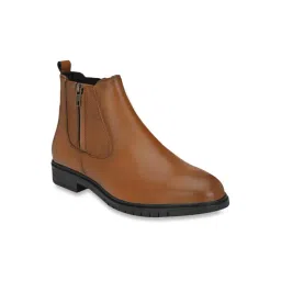 Delize Men's Tan Chelsea Boots