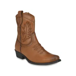 Delize Men's Tan Cowboy Boots