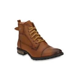 Delize Men's Tan Derby Boots