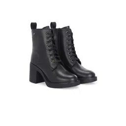 Delize Women Block-Heeled Regular Boots