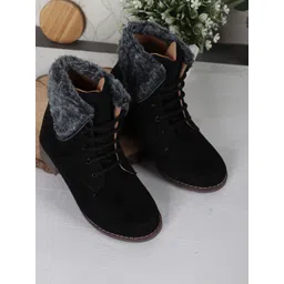 Denill Suede Comfort Peep Toes