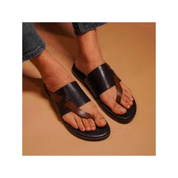 dmodot Men Printed Leather Slip-On Sneakers