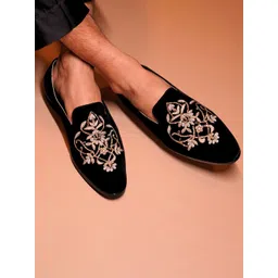 dmodot Men Printed Leather Sneakers