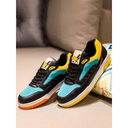 Doc Martin Men Round Toe Colourblocked Antibacterial Lace Ups Sneakers