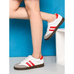 DODA Women Red Casual Shoes