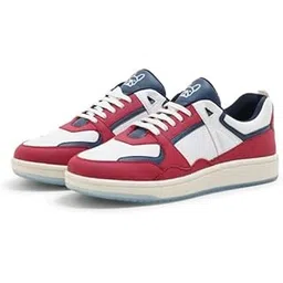 Dogs 101/102 Colourblocked Sneakers for Men | Bold Vibrant Design | Lace-Up Casual Shoes with 5-Layer Cushion Insole | Fashion-First Statement Footwear for Daily & Travel Use