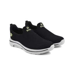 Dollphin Black Walking Marking Sports Shoes