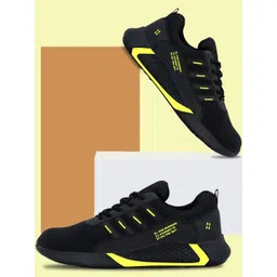 DRACKFOOT Men Mesh Running Non-Marking Shoes