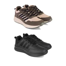 DRACKFOOT Men Non-Marking Running Sports Shoes