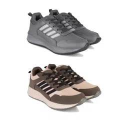 DRACKFOOT Men Non-Marking Running Sports Shoes