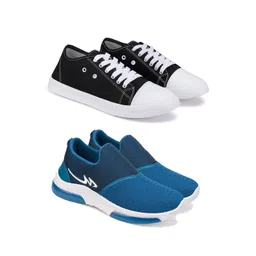 DRACKFOOT Men Running Non-Marking Shoes