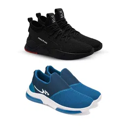 DRACKFOOT Men Running Non-Marking Shoes