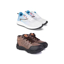 DRACKFOOT Men Running Non-Marking Shoes