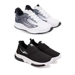 DRACKFOOT Men Running Non-Marking Shoes