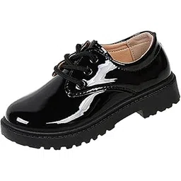 Dress Shoe for Student Comfortable Walking Shoes Pu Leather Shoes 32