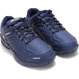 Drive-i Badminton Shoes | Made in India | Ideal for Badminton,Squash,Table Tennis,Volleyball | Non-Marking Sole | TRU Cushion | Ergo Shape | Hexagrip |