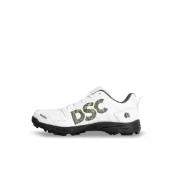 DSC Men's Beamer Grey & White Cricket Shoes