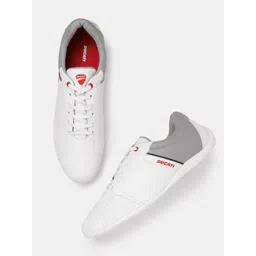 Ducati Men Colourblocked Driving Sneakers