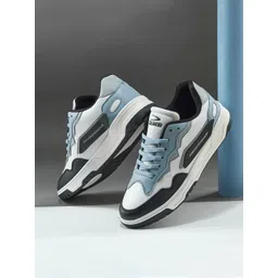 Duke Men Colourblocked Lace Ups Round Toe Sneakers