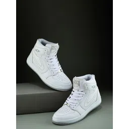 Duke Men High-Top Perforations Sneakers