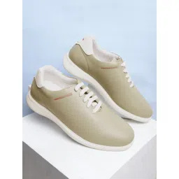 Duke Men Perforations Comfort Insole Contrast Sole Sneakers