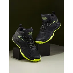 Duke Men Round Toe Lace-Ups Mid-Top Sneakers