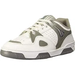 DUPLAYNEW Force10 Men's Sneakers for Walking, Running, Gym, Travel, College, Office | Comfortable Lace-Up Casual Shoes | Lightweight Stylish Fashion Footwear for Men - Grey