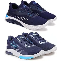 Durable & Lightweight Running Shoes for Men – 2 Pack Bundle Multi