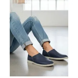 DX Moda Men Textured Slip-On Sneakers