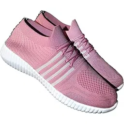 DXMODA Brand Womens Everyday Basic Sneakers for Women | Shoes for Women | Comfortable & Lightweight | Casual Sneakers_Shoes_Pink
