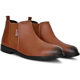 DXUMELLO Stylish Comfortable Casual Chelsea Boot for Men (CHEL-01.)