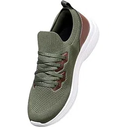 Ease Walk Snug Sneakers for Men | Breathable Knit, Stretchable Fit & Cushioned Comfort for Everyday Walking