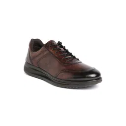 ECCO Men Aquet Cocoa Brown Leather RegularFormal Shoes