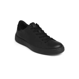 ECCO Men Street Tray Leather Sneakers