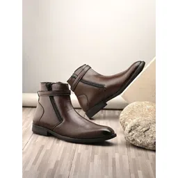 Eego Italy Men Anti Slip Grip Chelsea Formal Boots