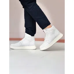 Eego Italy Men Colourblocked High Top Sneakers