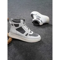 Eego Italy Men Colourblocked Mid-Top Sneakers