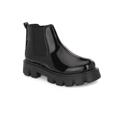 Eego Italy Men Heeled High-Top Chelsea Boots
