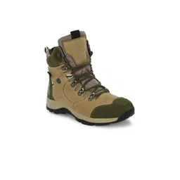 Eego Italy Men Mid Top Leather Outdoor Hiking Boots