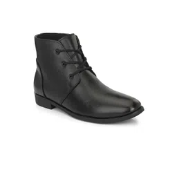 Eego Italy Men Textured Genuine Leather Regular Boots