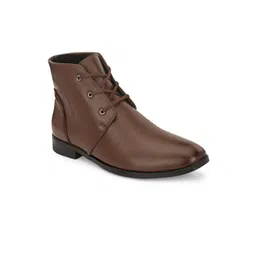 Eego Italy Men Textured Genuine Leather Regular Boots