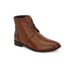 Eego Italy Men Textured Genuine Leather Regular Boots