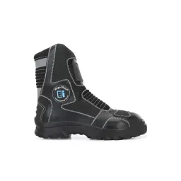 Eego Italy Men's Black Biker Boots