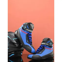 Eego Italy Men's Blue Biker Boots