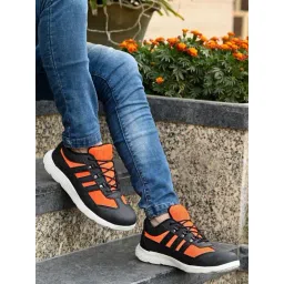 Eego Italy Men's Orange Running Shoes