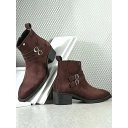 El Paso Men Brown Chelsea Boots