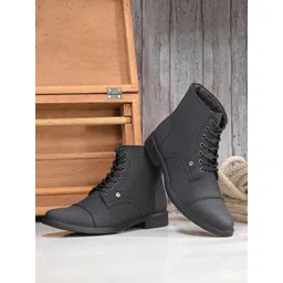 El Paso Men Casual Block-Heeled Regular Boots