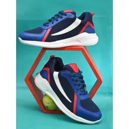 El Paso Men Colourblocked Lightweight Lace-Ups Sneakers